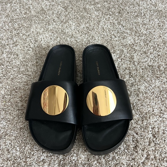 Tory Burch Sandals - Black - Size 7 - Picture 2 of 3